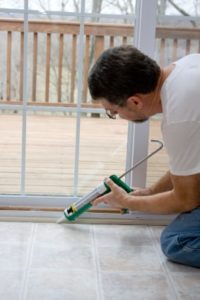 Use caulk to seal off small openings that allow bugs to get inside.